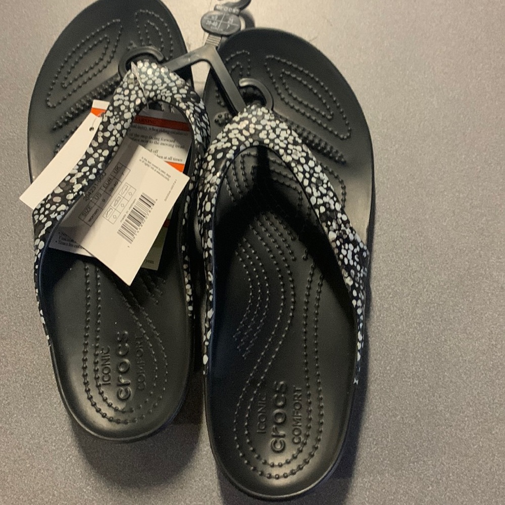 Woman’s croc sandal